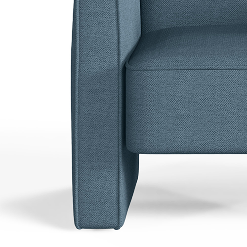 Hlboký sedák pre pohodlné sedenie