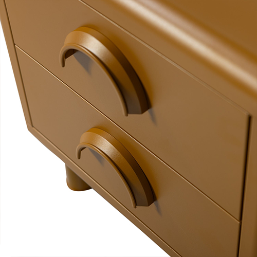 Precízne kovové úchytky – elegantné úchytky ladia s celkovým industriálnym vzhľadom kovovej konštrukcie