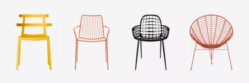 Dizajnové kvalitne vonkajšie stoličky od Roomfactory