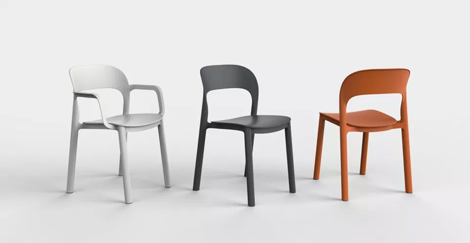 Dizajnové stoličky Resol