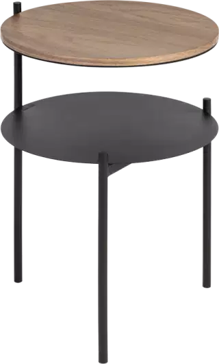 Moderný nočný stolík Noo.ma Tu - Orech