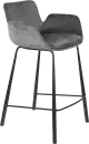Zuiver Brit čalúnená pultová stolička - Sivá