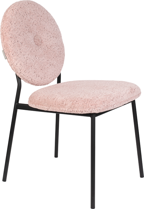Zuiver Mist jedálenská stolička - Ružová