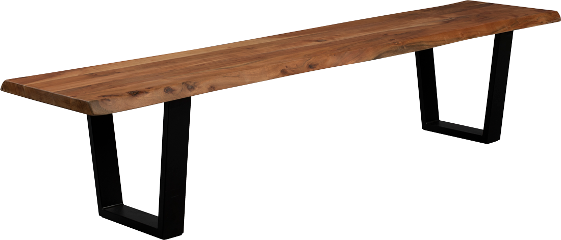 Dutchbone Aka drevená lavica - 200 cm