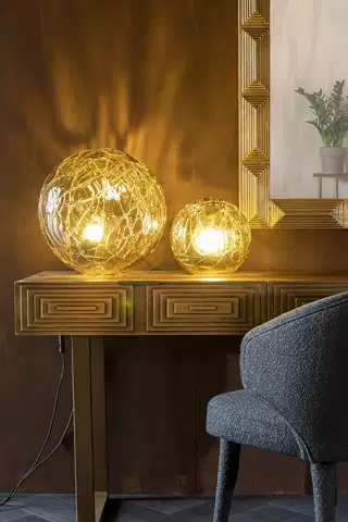 Dutchbone Lune dizajnová stolová lampa 10