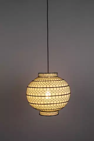 Dutchbone Ming  dizajnová závesná lampa 12