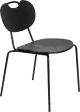 WL-Living Aspen moderná drevená stolička - Čierna