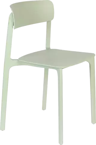 WL-Living Clive minimalistické stoličky - Zelená