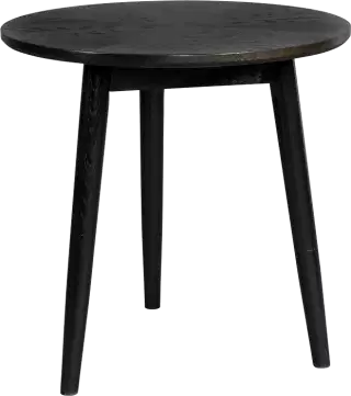 WL-Living Fabio drevený príručný stolík - Čierna