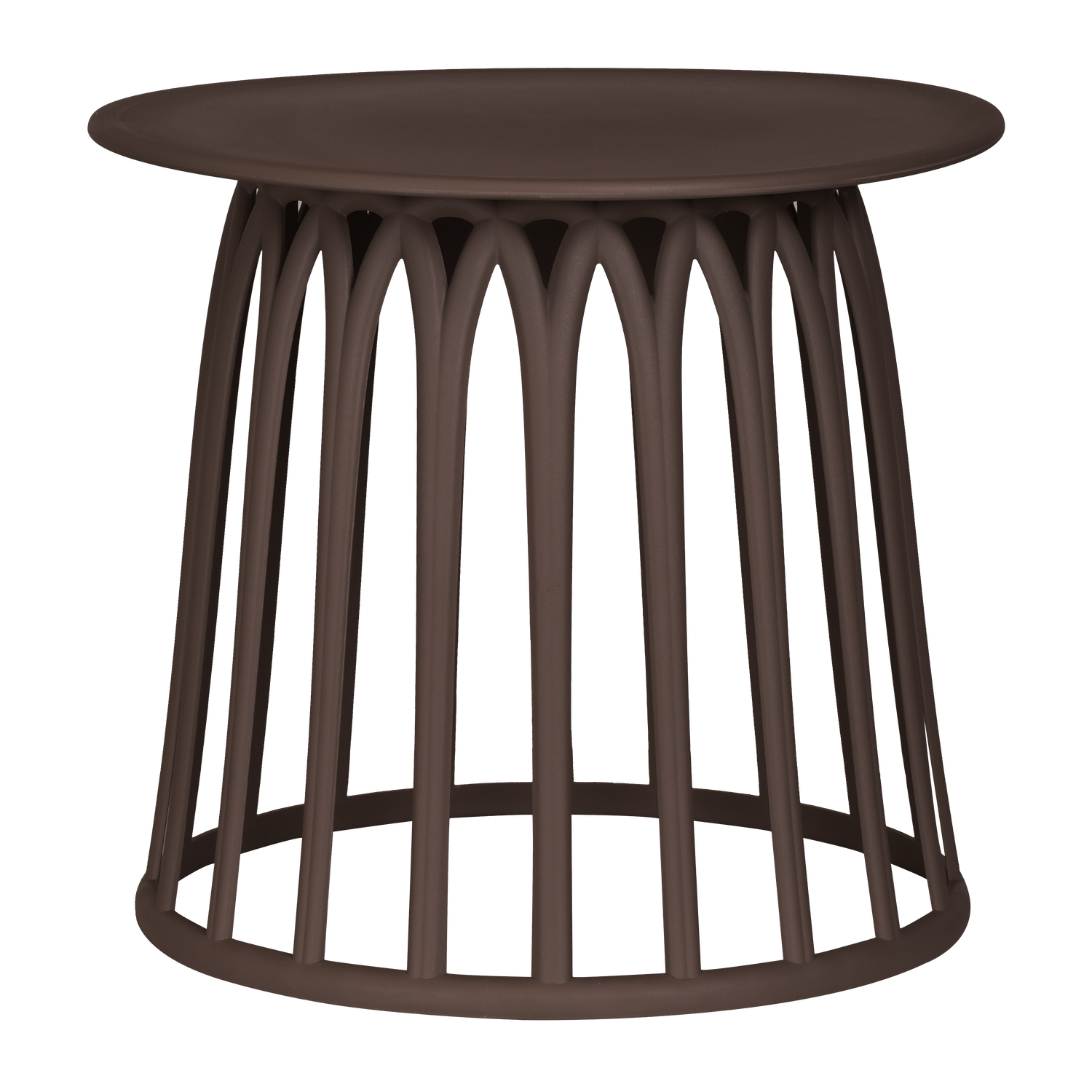 Woood Boy stolík na terasu - Hnedá