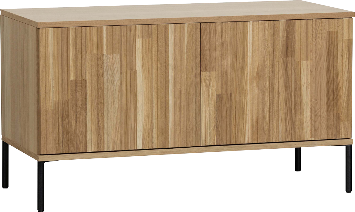 Woood Gravure drevená skrinka pod tv - Drevo, 100 cm