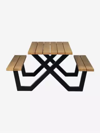 Woood Tablo záhradný stôl so sedením