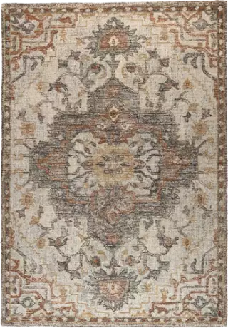 Dutchbone Amori koberec do obývačky - Sivá, 160 x 230 cm