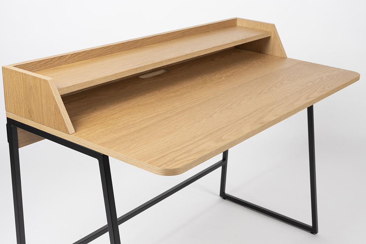 WL-Living Giorgio drevený písací stôl 3