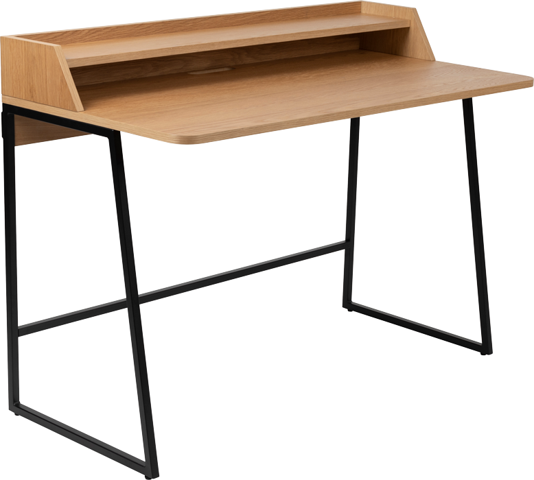 WL-Living Giorgio drevený písací stôl - Drevo