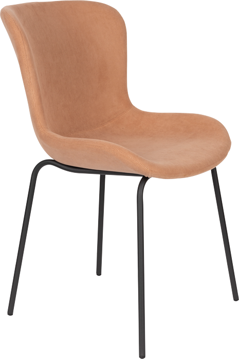 WL-Living Junzo moderné jedálenské stoličky - Oranžová