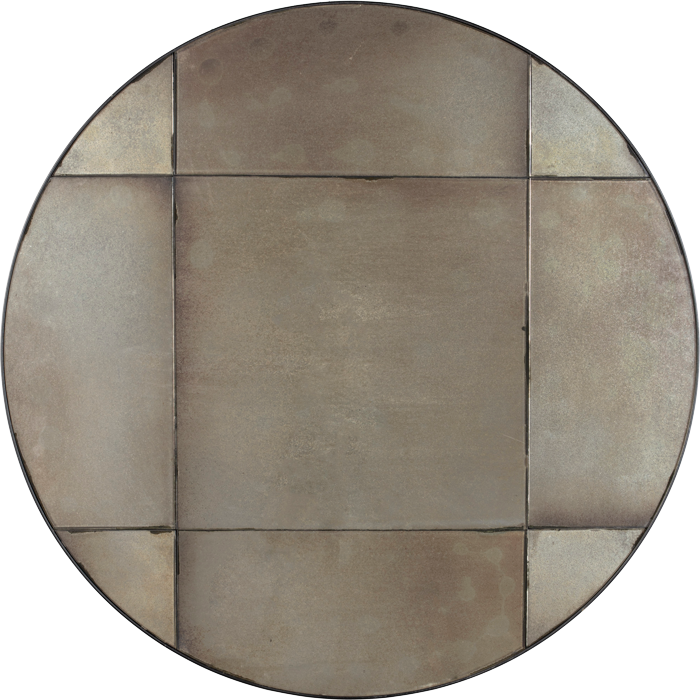 Dutchbone Mado dizajnové okrúhle zrkadlo - 89 cm