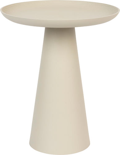 WL-Living Ringar farebný odkladací stolík - Béžová, 41,5 cm