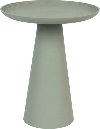 WL-Living Ringar farebný odkladací stolík - Zelená, 41,5 cm