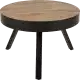 WL-Living Suri okrúhly stôl do obývačky - Drevo, 58 cm