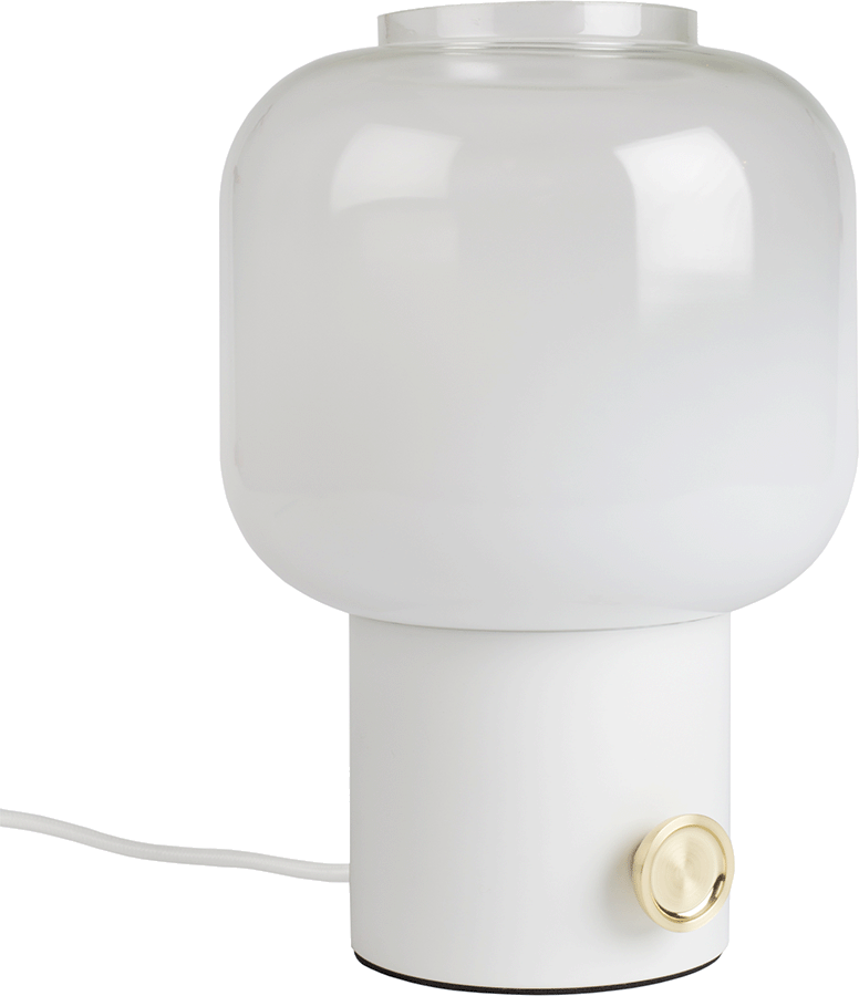 Zuiver Moody stolná lampa - Biela