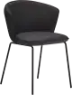 Teulat Add jedálenská stolička - Čierna - PU koža