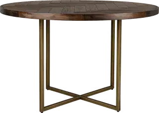 Dutchbone Class okrúhly jedálenský stôl - Tmavé drevo