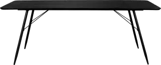 Dutchbone Roger jedálenský stôl - Čierna, 200 x 90 cm