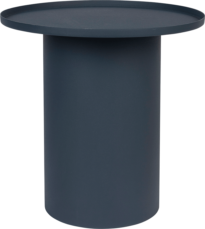 WL-Living Sverre farebný odkladací stolík - Modrá, Okrúhly