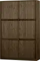 BePureHome Katoi skriňa s posuvnými dvermi - Hnedá