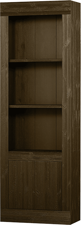 BePureHome Yumi drevená policová skrinka - Hnedá - 78 cm