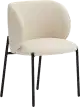 Teulat Mogi jedálenská stolička - Biela - PU koža