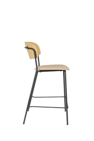 WL-Living Jolien drevená pultová stolička 5