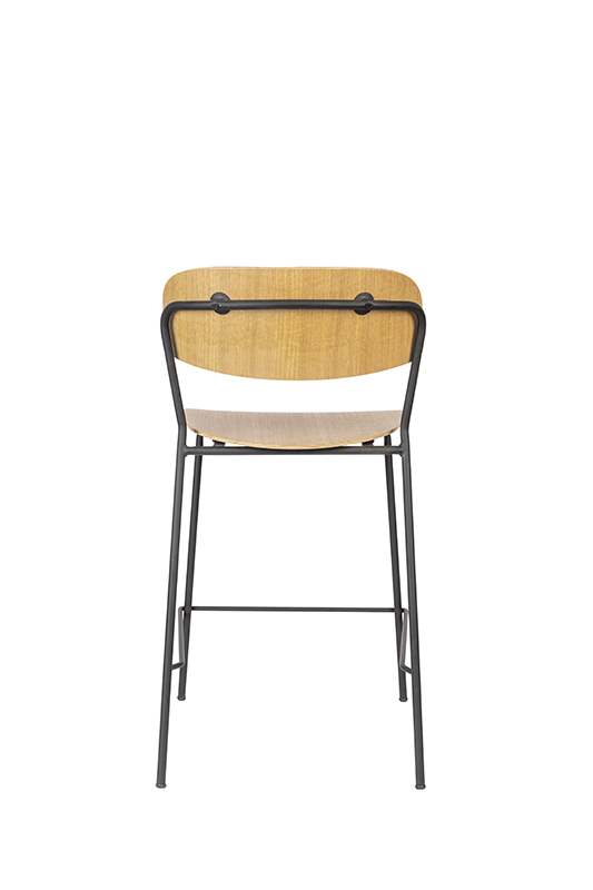 WL-Living Jolien drevená pultová stolička 6