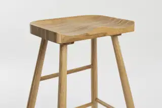 WL-Living Vander drevená pultová stolička 4