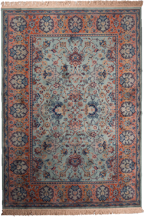 Dutchbone Bid tkaný koberec - Old Green, 170 x 240 cm