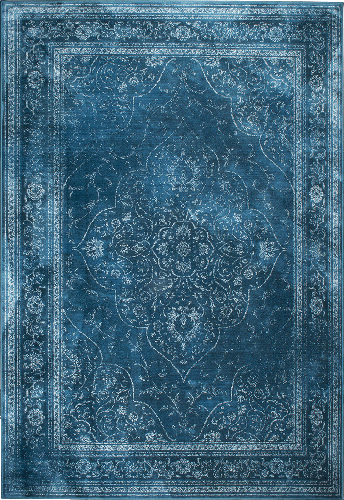 Dutchbone Rugged kusový koberec - Modrá, 170 x 240 cm