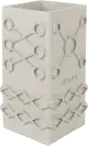Zuiver Graphic betónová váza - Sivá, Štvorcová