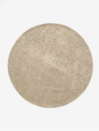Woood Cato okrúhly koberec so vzorom