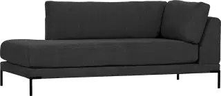 Vtwonen Couple modulárna sedačka - Tmavosivá, Ľavá leňoška