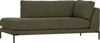 Vtwonen Couple modulárna sedačka - Zelená, Ľavá leňoška