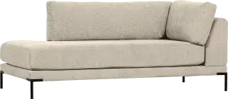 Vtwonen Couple modulárna sedačka - Béžová, Ľavá leňoška