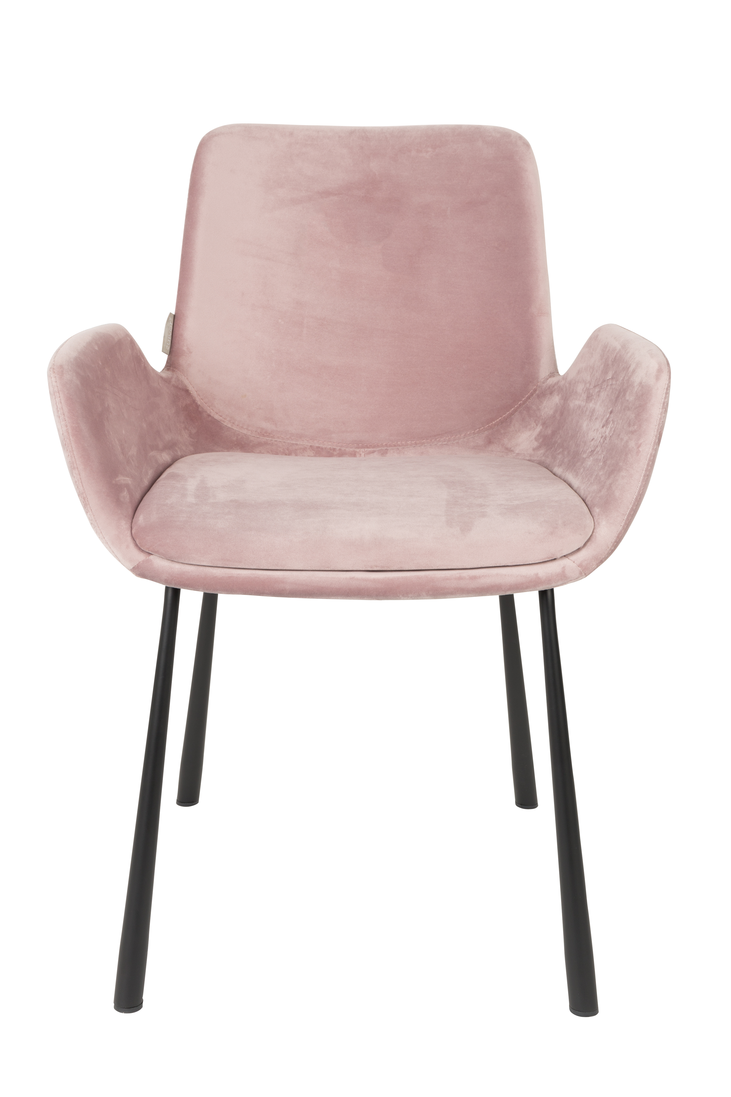 Zuiver Brit čalúnená stolička - Ružová - Výpredaj 2