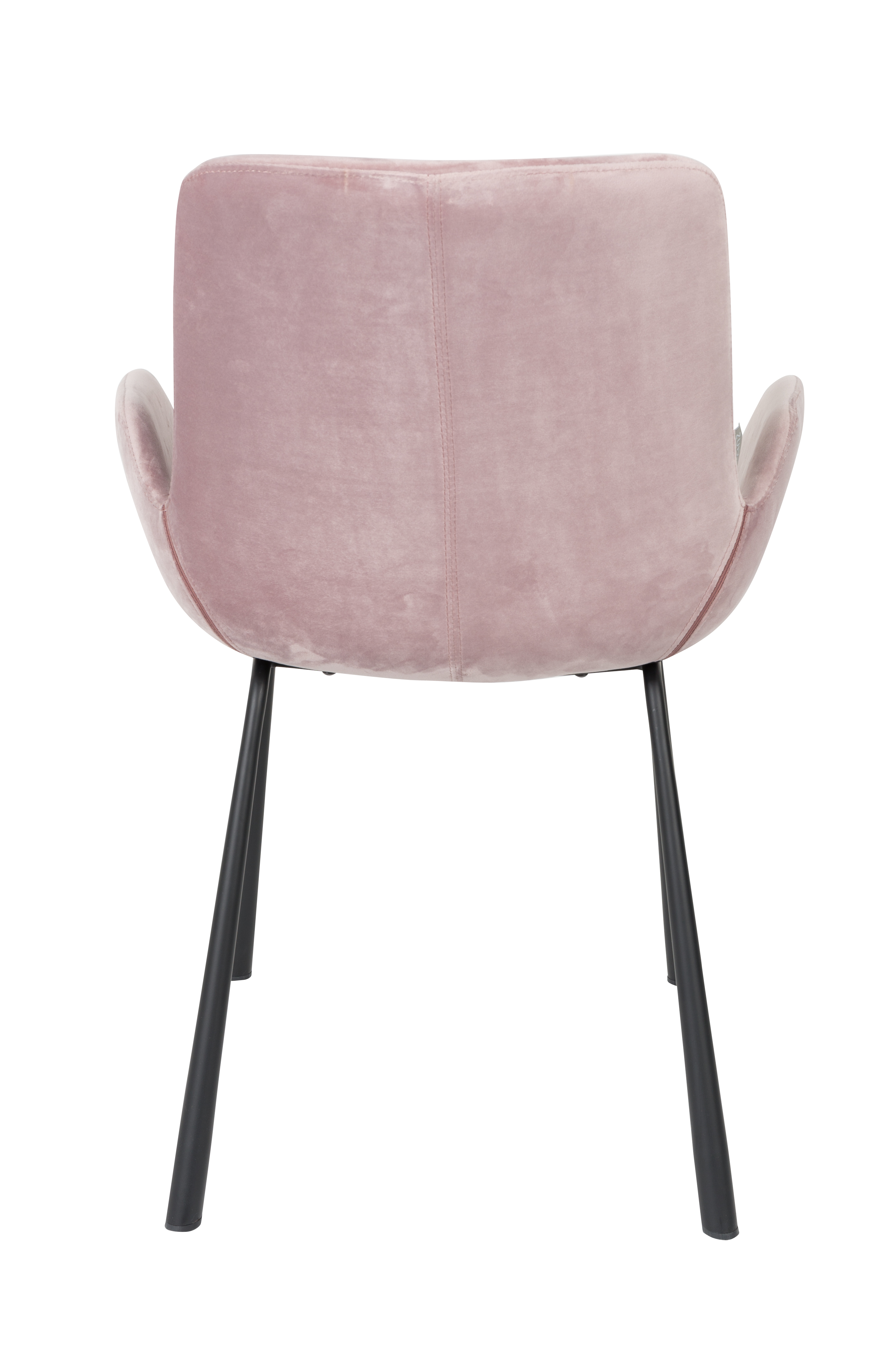Zuiver Brit čalúnená stolička - Ružová - Výpredaj 5