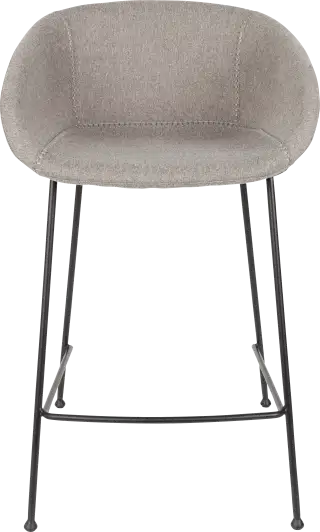 Zuiver Feston barová a pultová stolička - Sivá, Pultová - Výpredaj 2