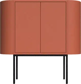 Desiva Siena dizajnová skrinka - Oranžová