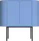 Desiva Siena dizajnová skrinka - Modrá