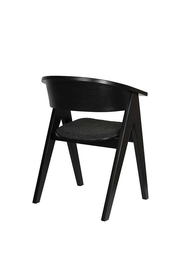 Zuiver NDSM drevená stolička s čalúnením 2
