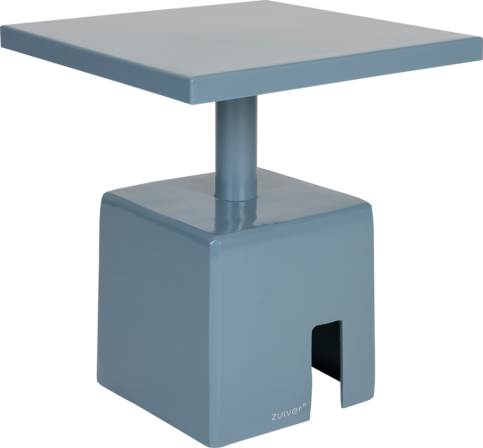 Zuiver Chubby farebný odkladací stolík - Modrá