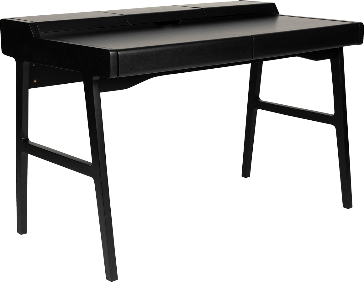 Zuiver Kaat pracovný stôl - Čierna